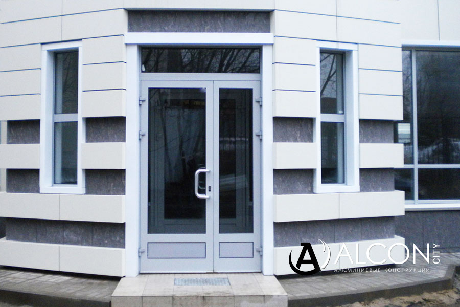 Алюминиевые входные двери в Волгограде