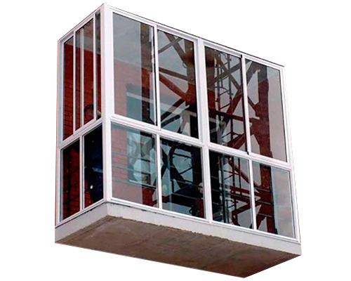 Алюминиевое остекление балконов в Волгограде